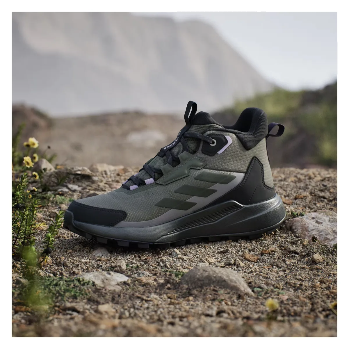 adidas Terrex Anylander Mid Rain.RDY Olive Strata Night Cargo Core Black (Women's)