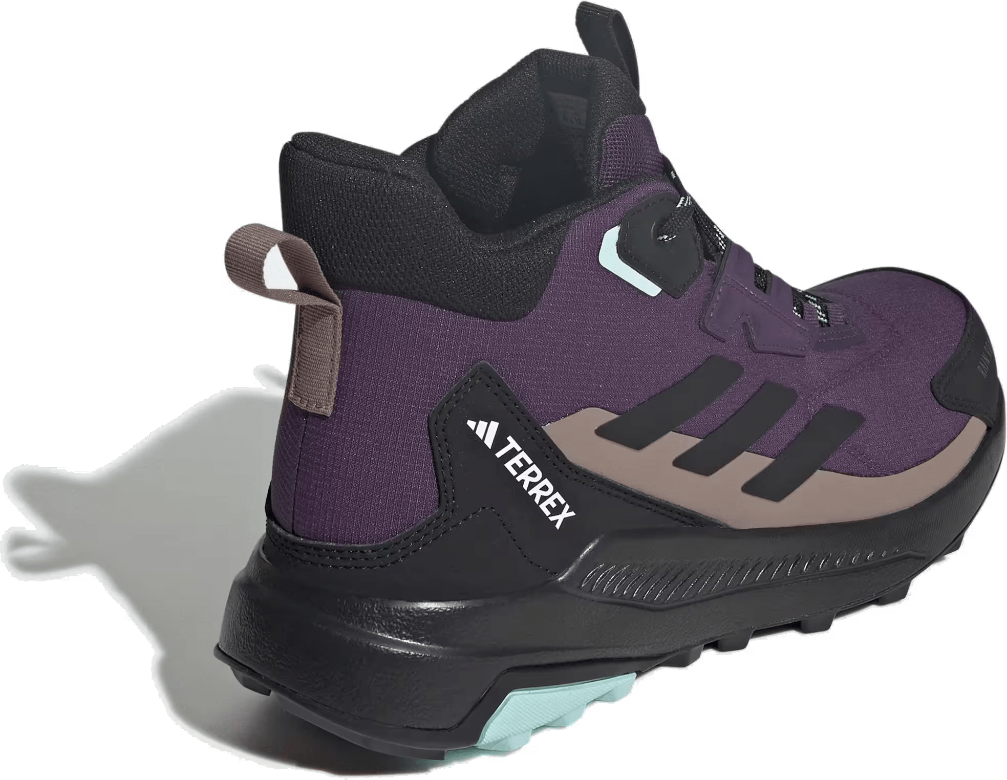 adidas Terrex Anylander Mid Rain.RDY Aurora Plum Core Black Trace Brown (Women's)