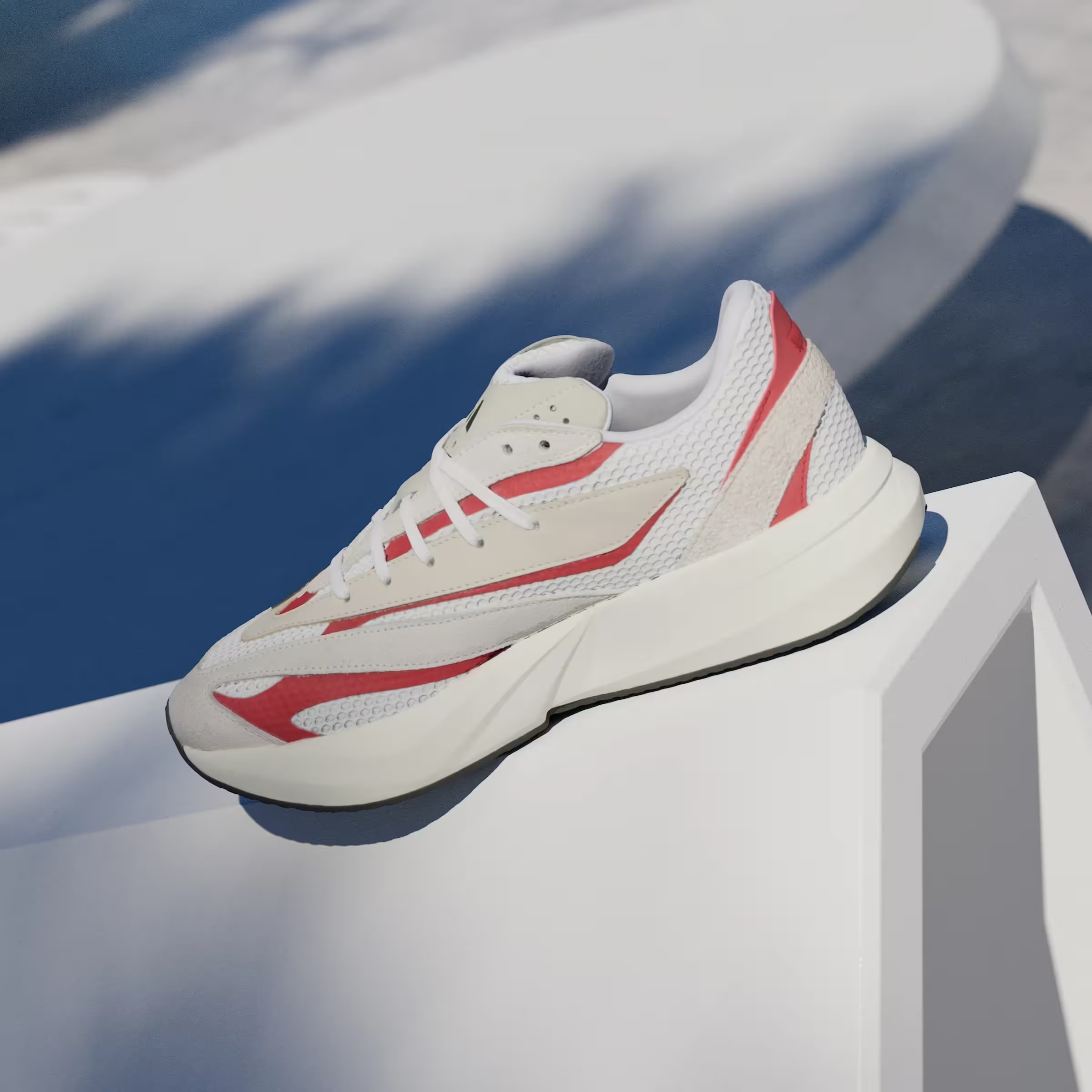 adidas Lightblaze Off White Core Black Better Scarlet