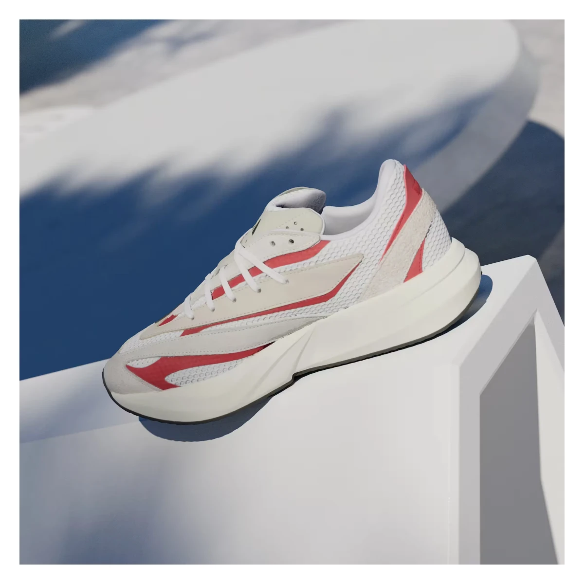 adidas Lightblaze Off White Core Black Better Scarlet