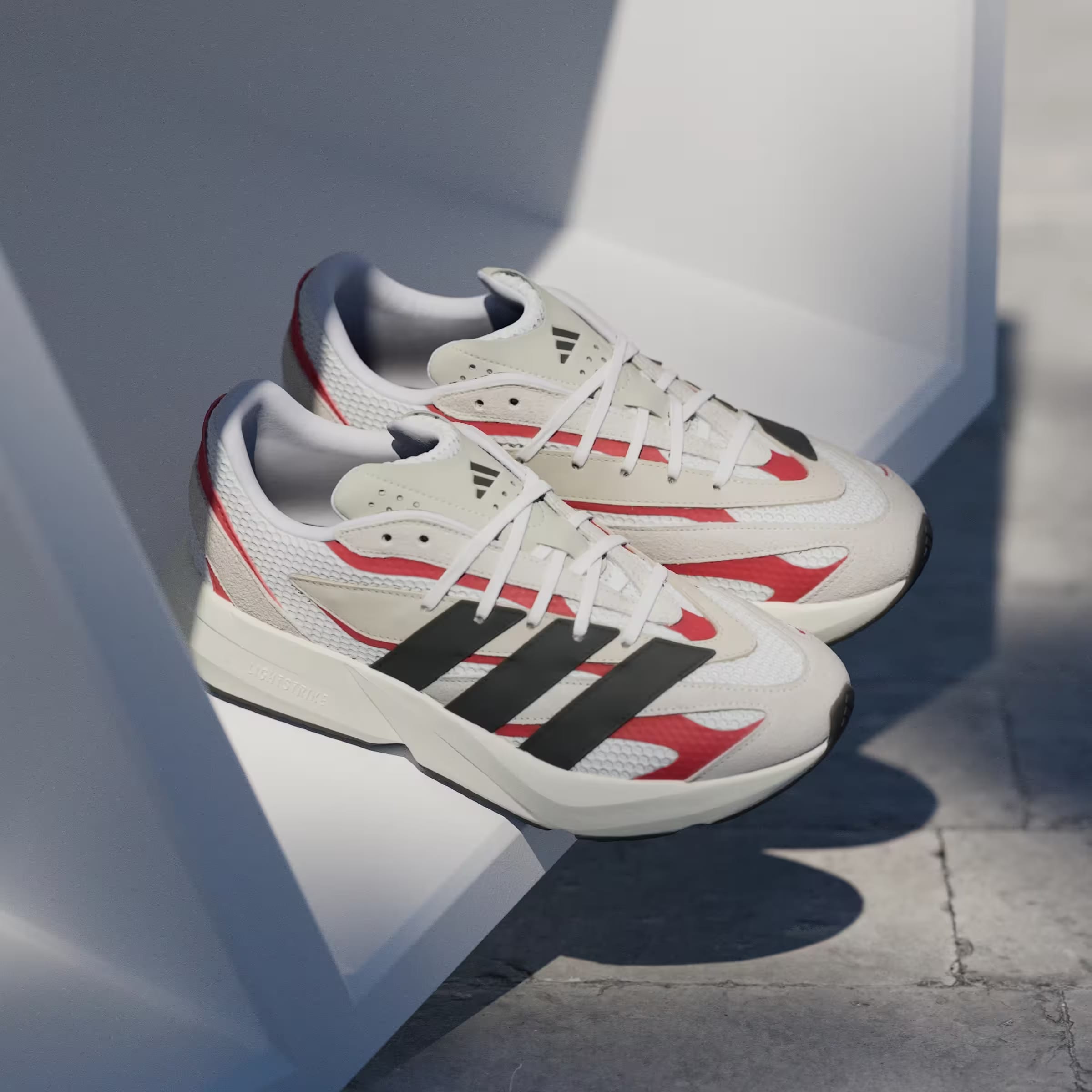 adidas Lightblaze Off White Core Black Better Scarlet