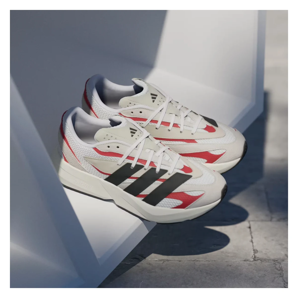 adidas Lightblaze Off White Core Black Better Scarlet