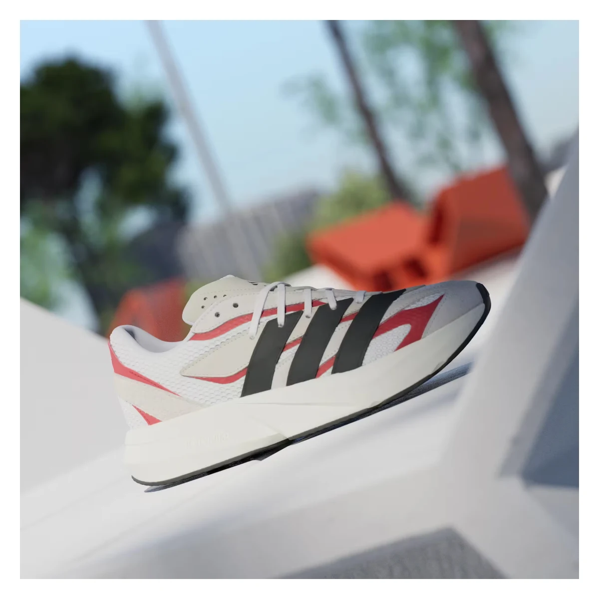 adidas Lightblaze Off White Core Black Better Scarlet