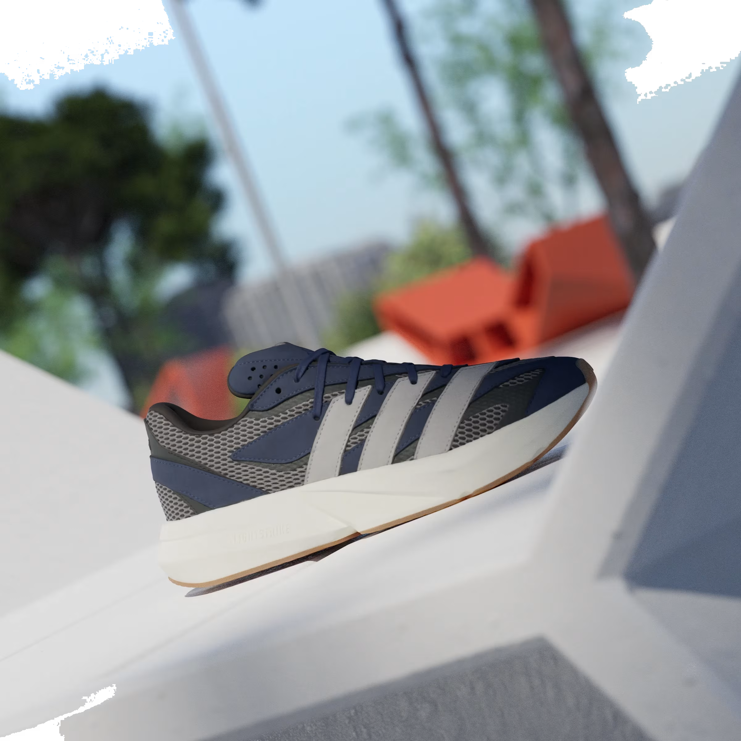 adidas Lightblaze Dark Blue Grey Two Core Black