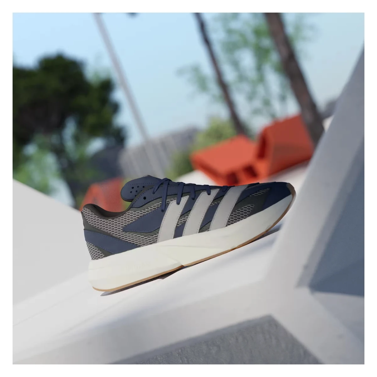 adidas Lightblaze Dark Blue Grey Two Core Black