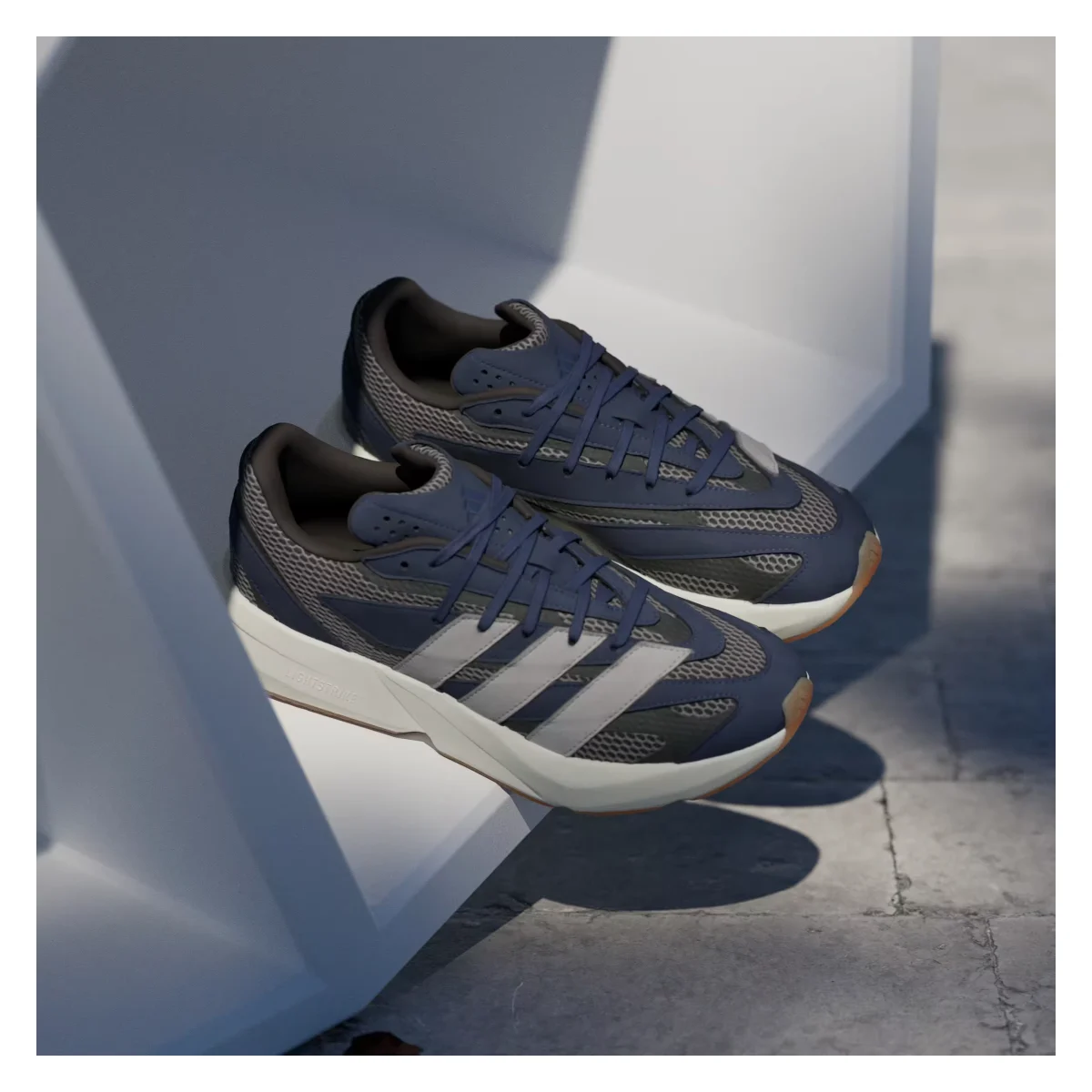 adidas Lightblaze Dark Blue Grey Two Core Black