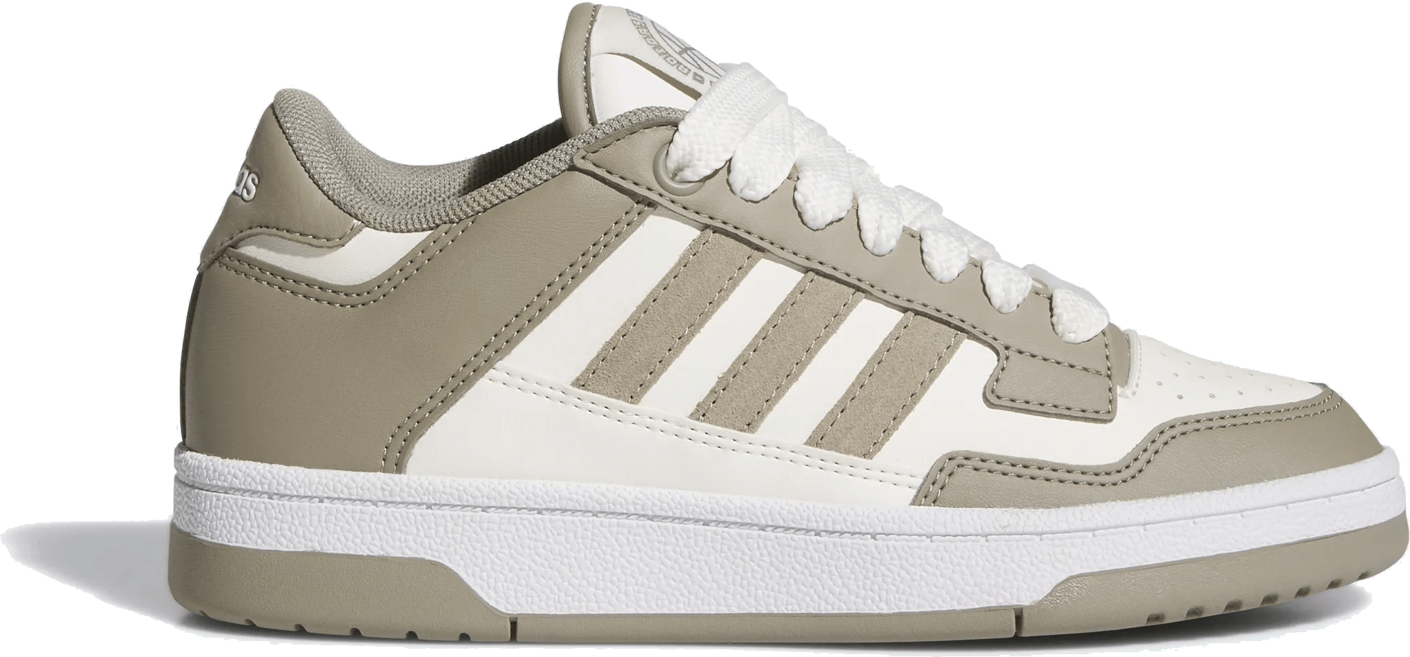 adidas Rapid Court Low Silver Pebble Cloud White (GS)