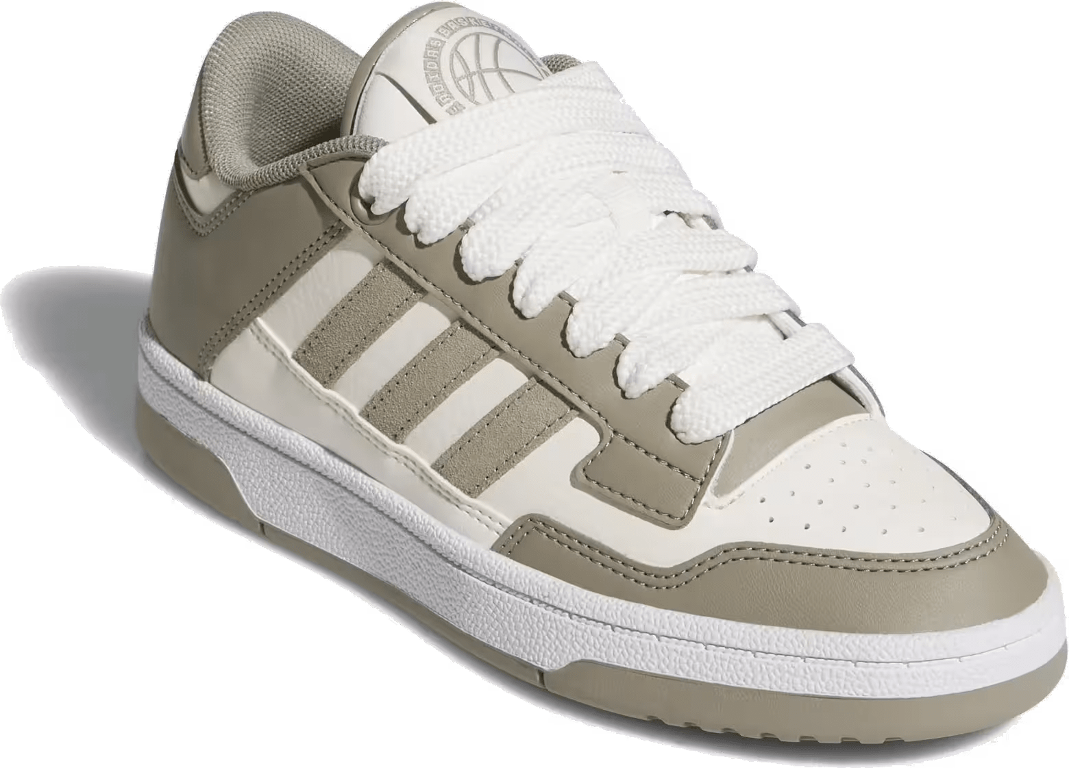 adidas Rapid Court Low Silver Pebble Cloud White (GS)