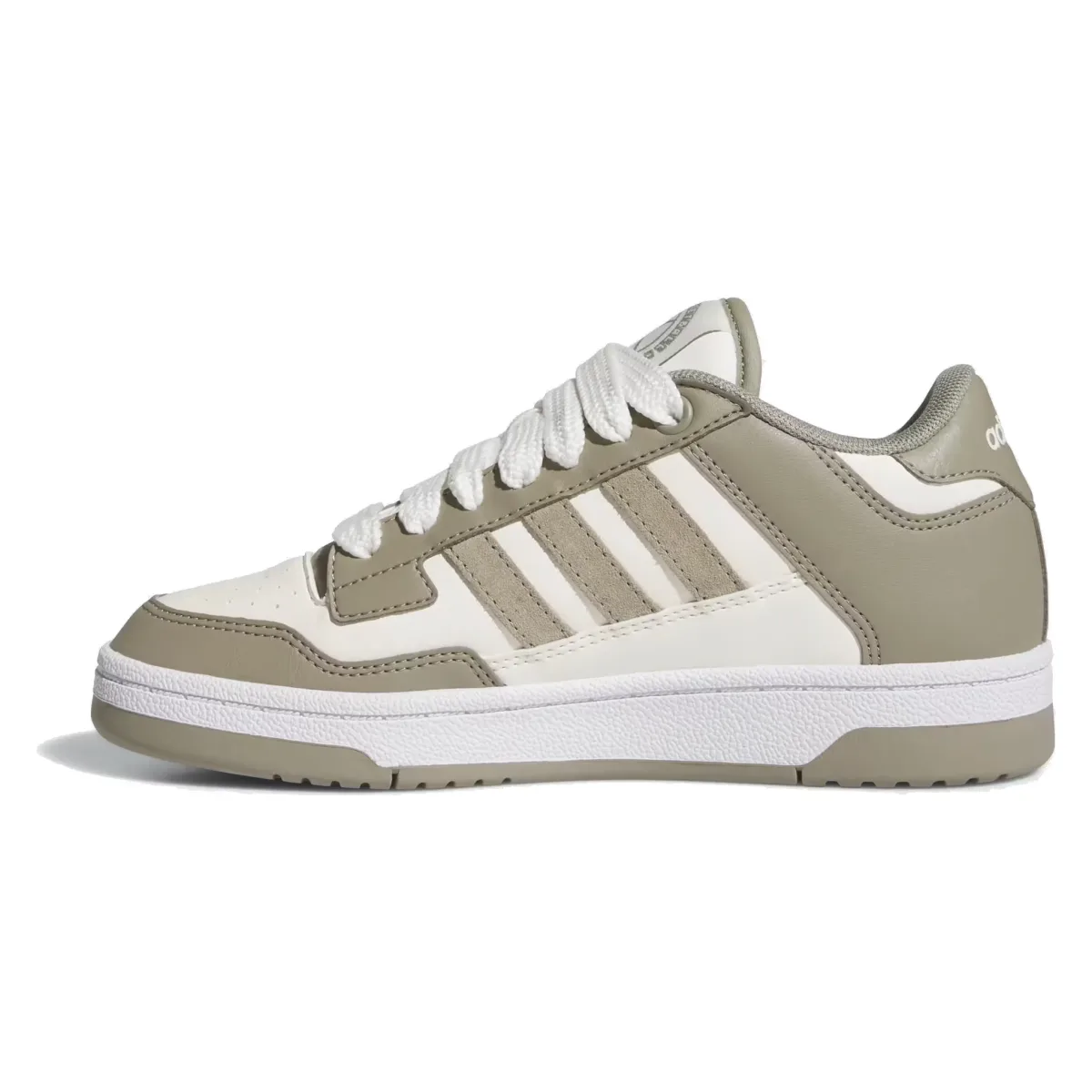 adidas Rapid Court Low Silver Pebble Cloud White (GS)