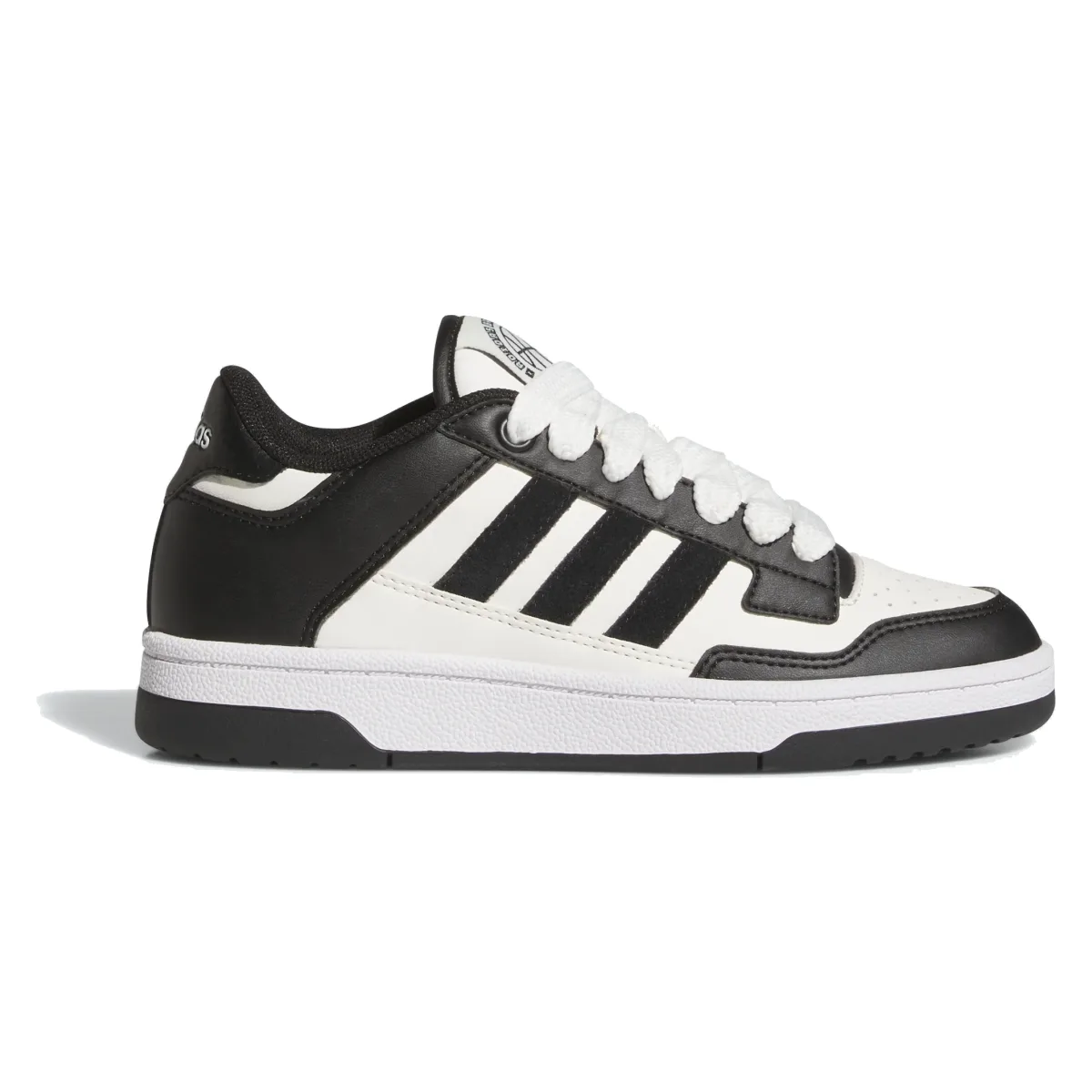 adidas Rapid Court Low Core Black Cloud White (GS)