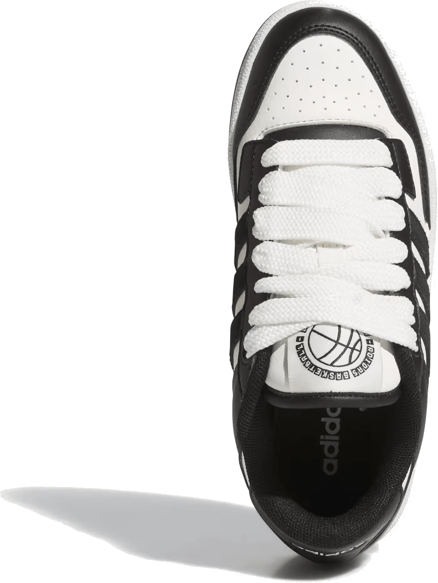 adidas Rapid Court Low Core Black Cloud White (GS)