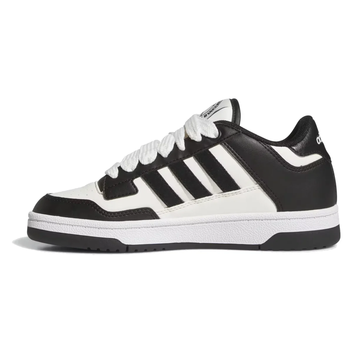 adidas Rapid Court Low Core Black Cloud White (GS)