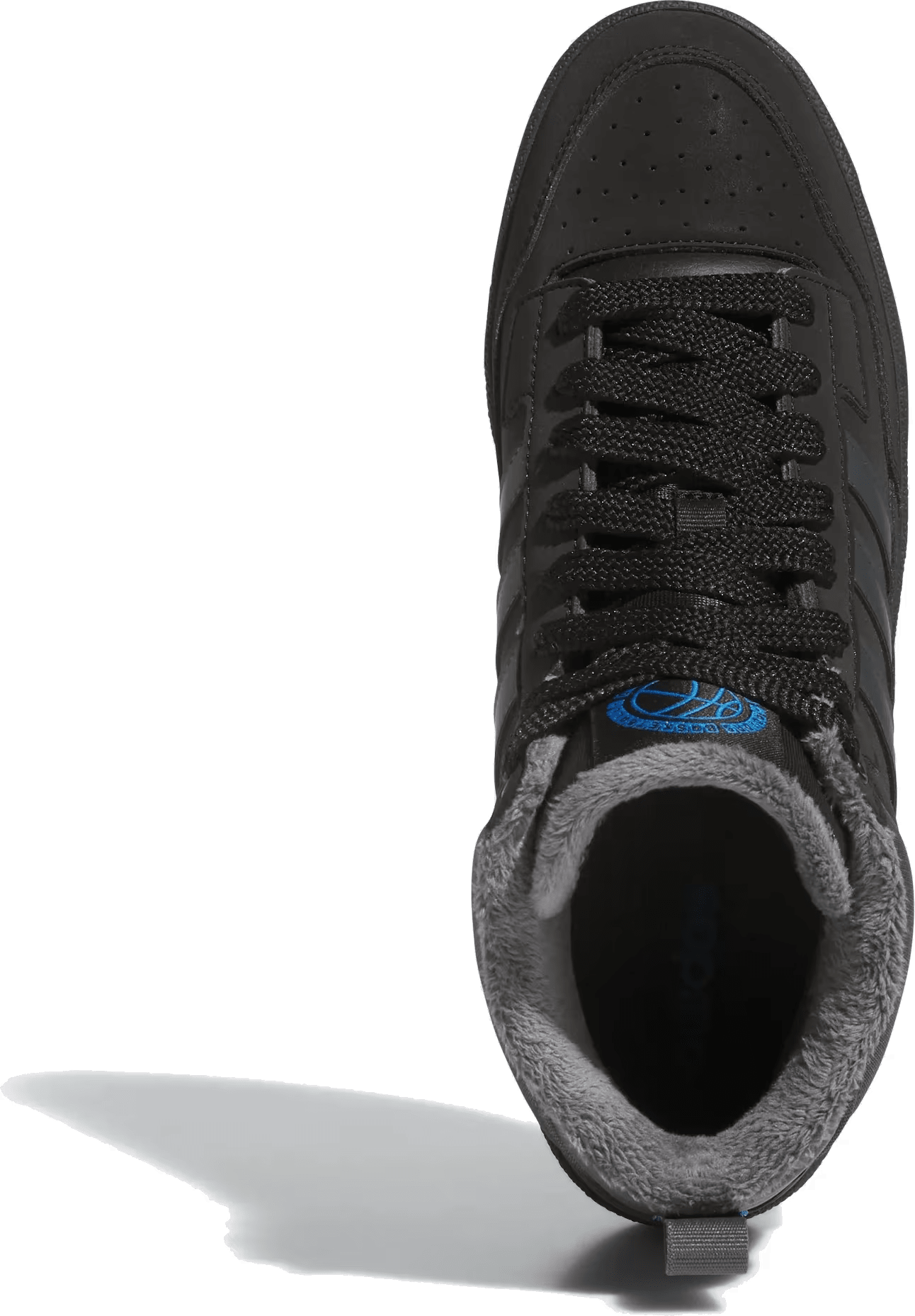 adidas Rapid Court Mid Winterized Core Black Grey Six Bright Royal