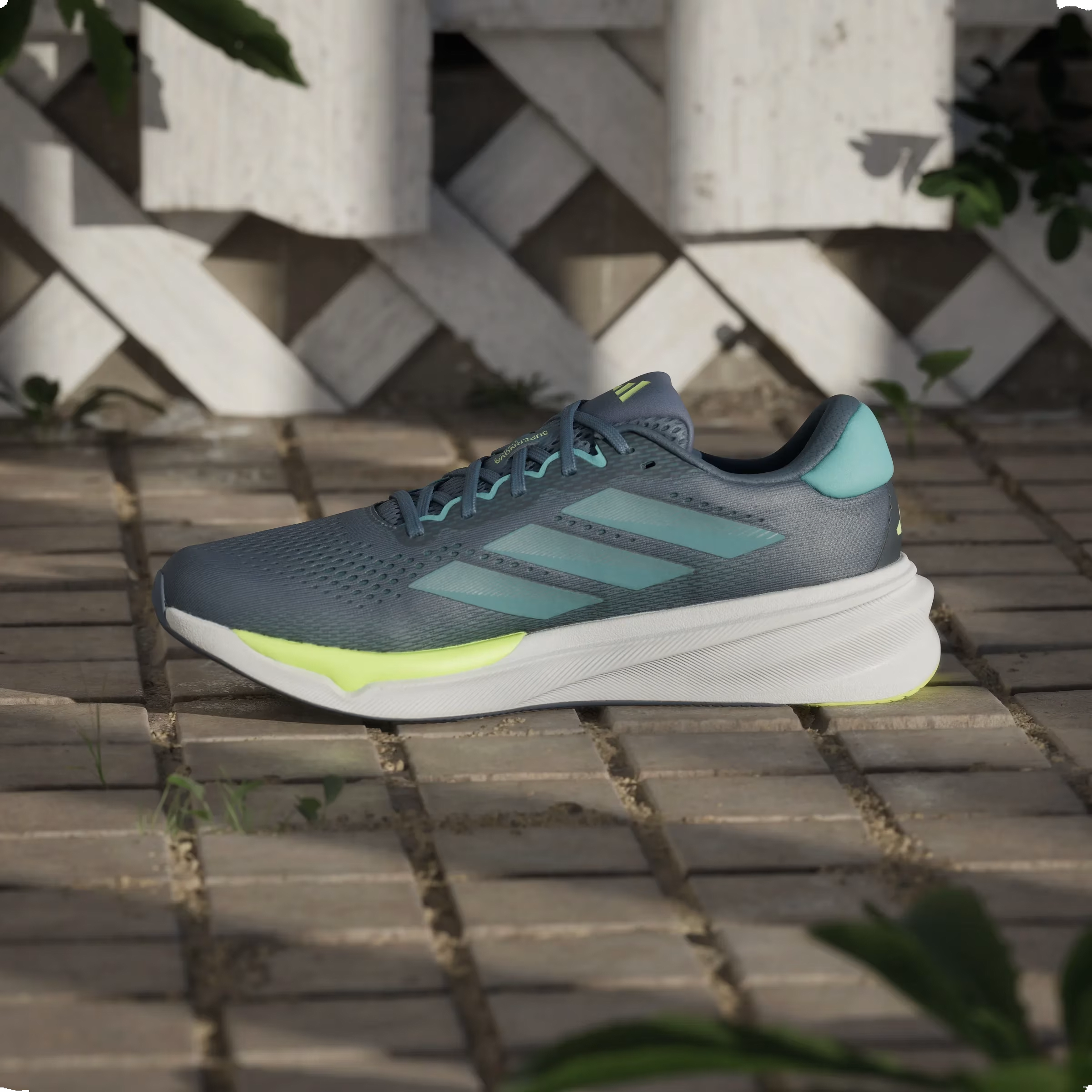 adidas Supernova Stride 2.0 Preloved Ink Mint Ton Cloud White