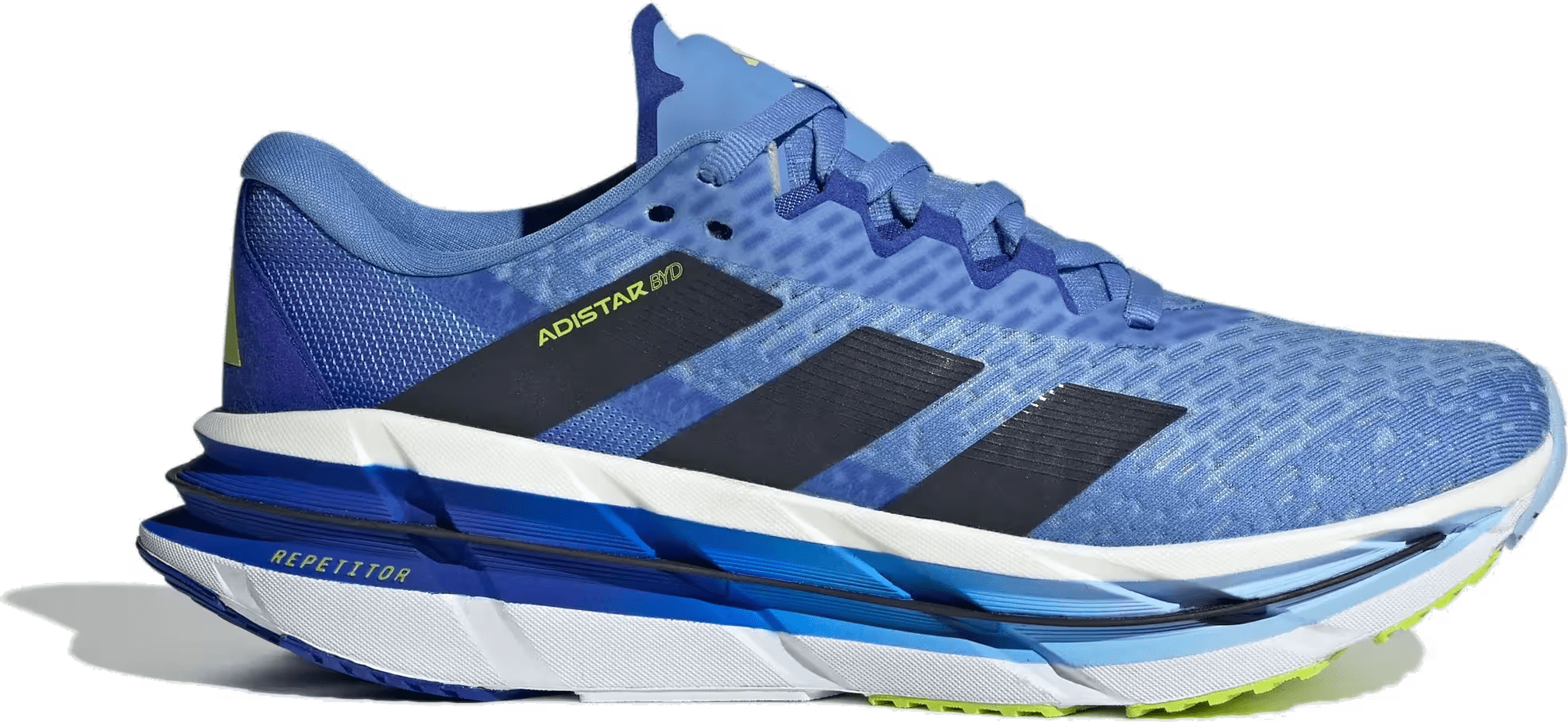 adidas Adistar Byd Blue Fusion Legend Ink Solar Slime