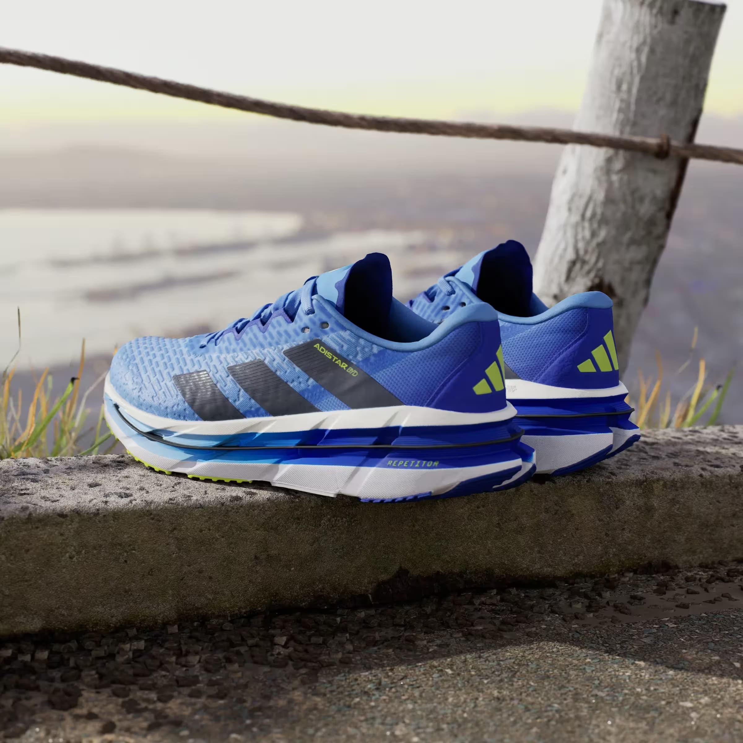 adidas Adistar Byd Blue Fusion Legend Ink Solar Slime