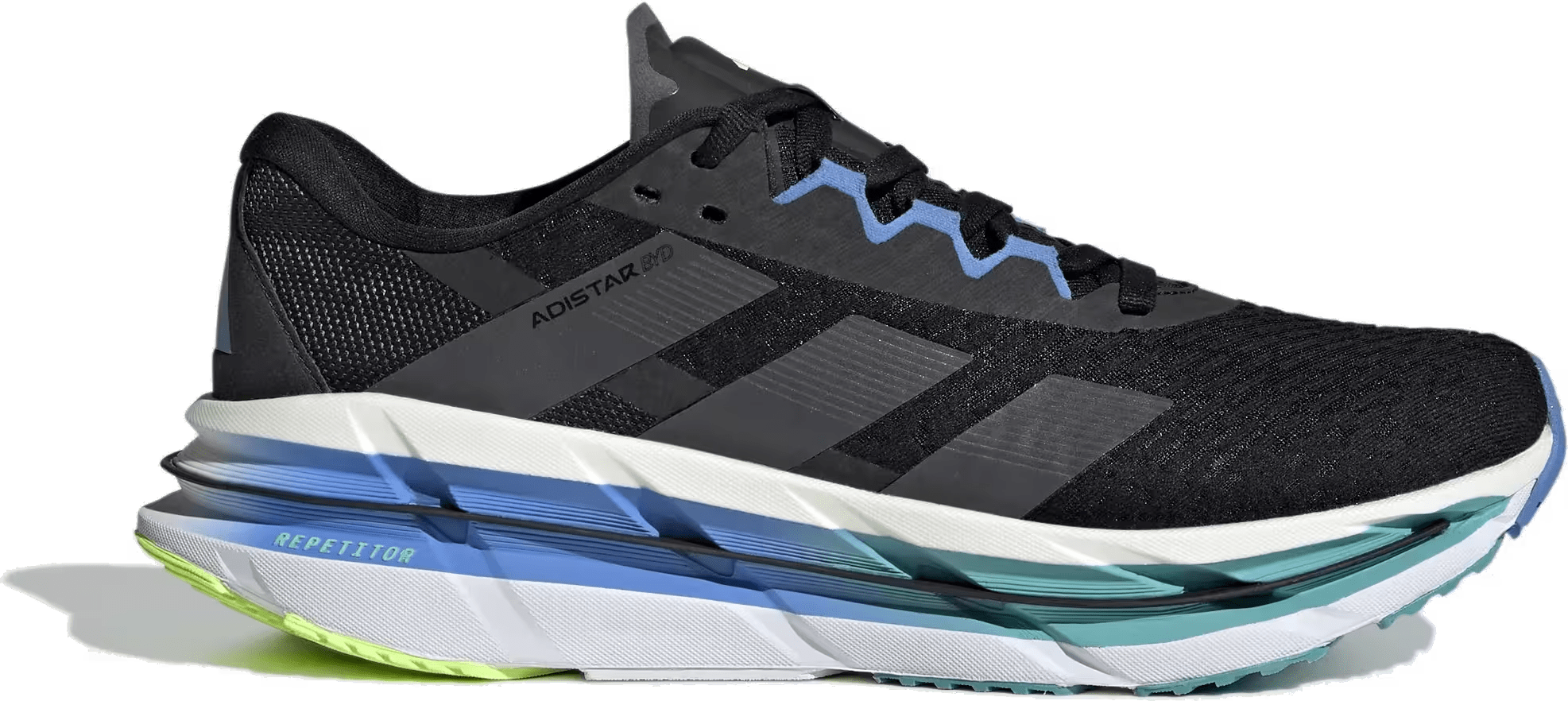 adidas Adistar Byd Core Black Grey Five Blue Fusion