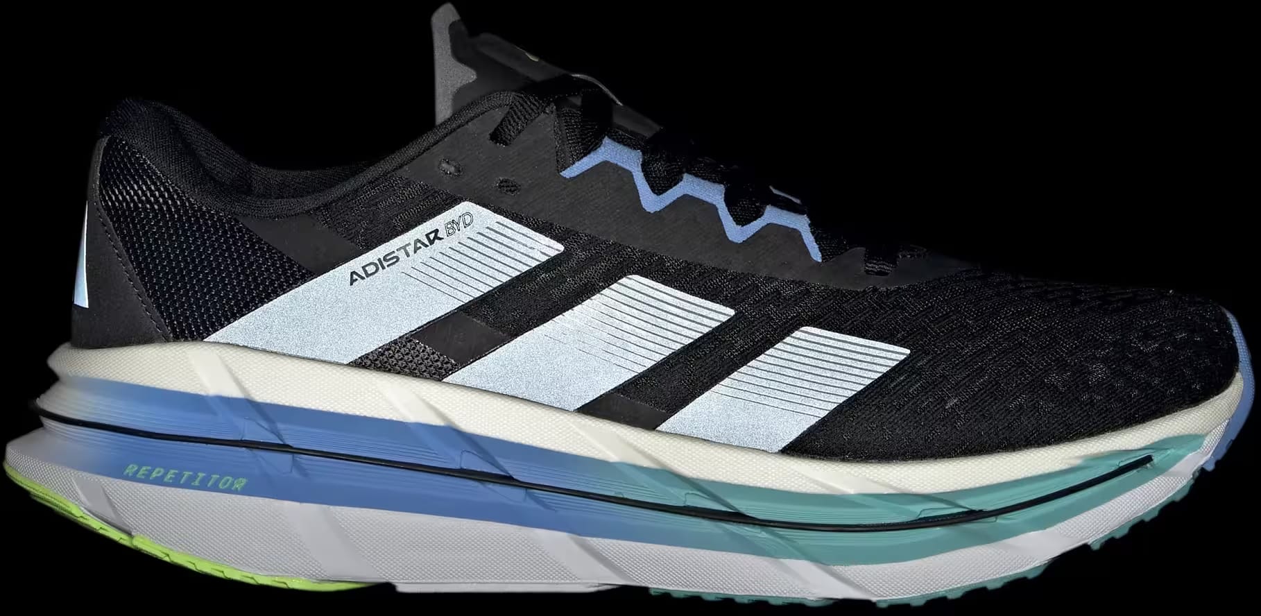 adidas Adistar Byd Core Black Grey Five Blue Fusion