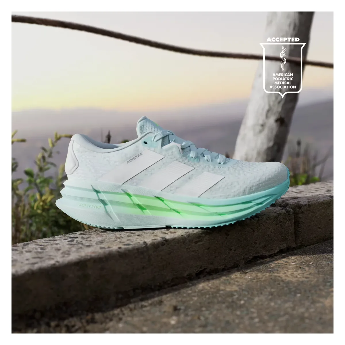 adidas Adistar 4 Halo Mint Zero Metalic Lime Burst (Women's)