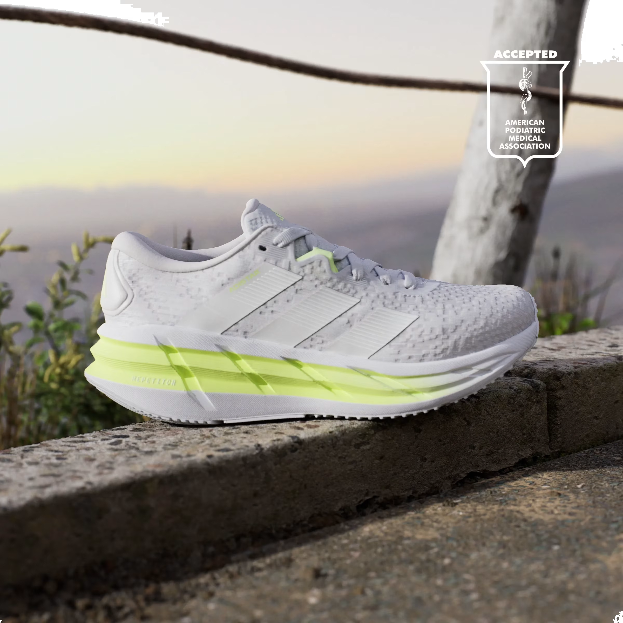 adidas Adistar 4 Dash Grey Zero Metalic Hi-Res Yellow (Women's)