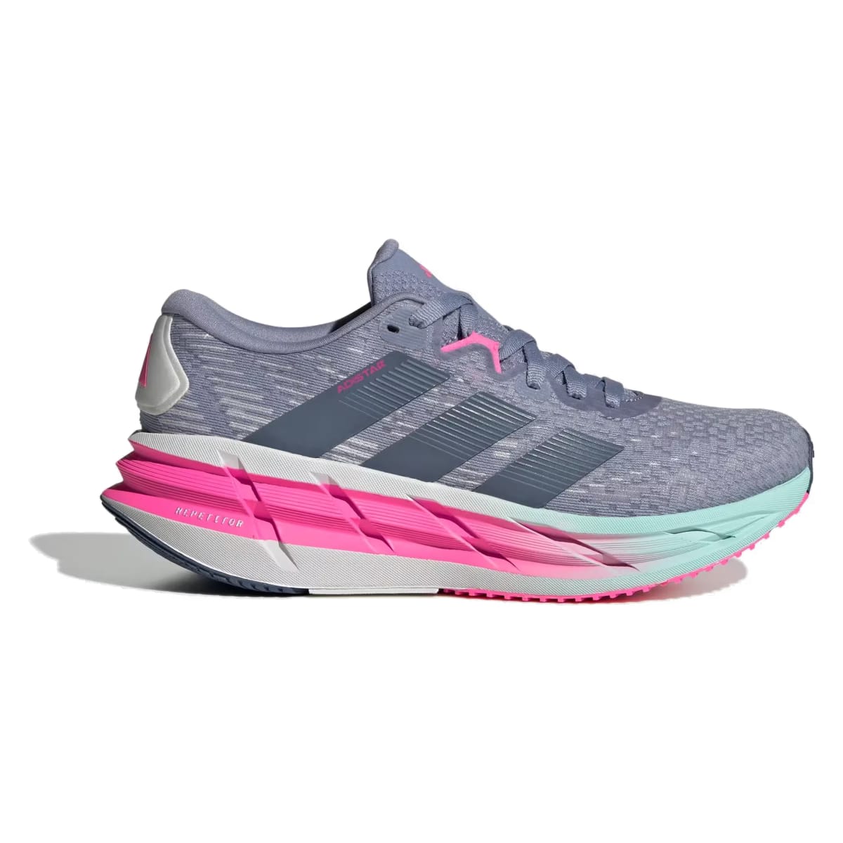 adidas Adistar 4 Silver Violet Preloved Ink Lucid Pink (Women's)