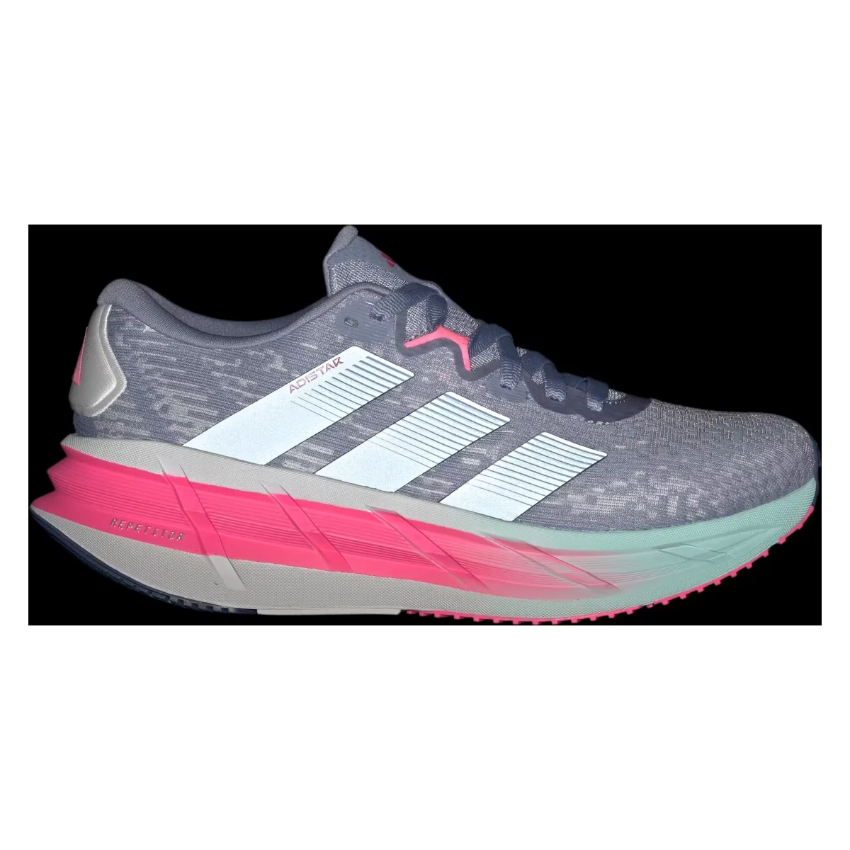 adidas Adistar 4 Silver Violet Preloved Ink Lucid Pink (Women's)