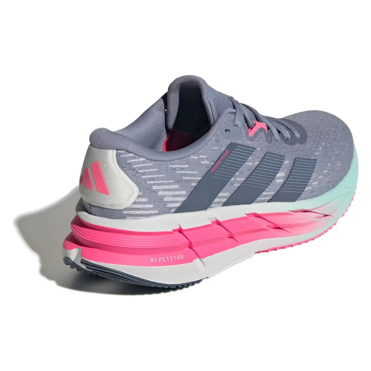 adidas Adistar 4 Silver Violet Preloved Ink Lucid Pink (Women's)