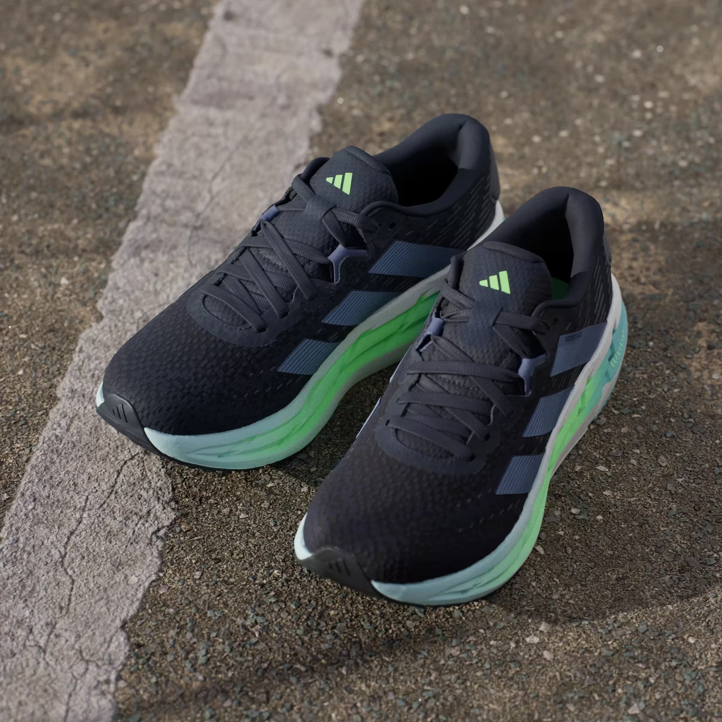 adidas Adistar 4 Aurora Ink Preloved Ink Lime Burst