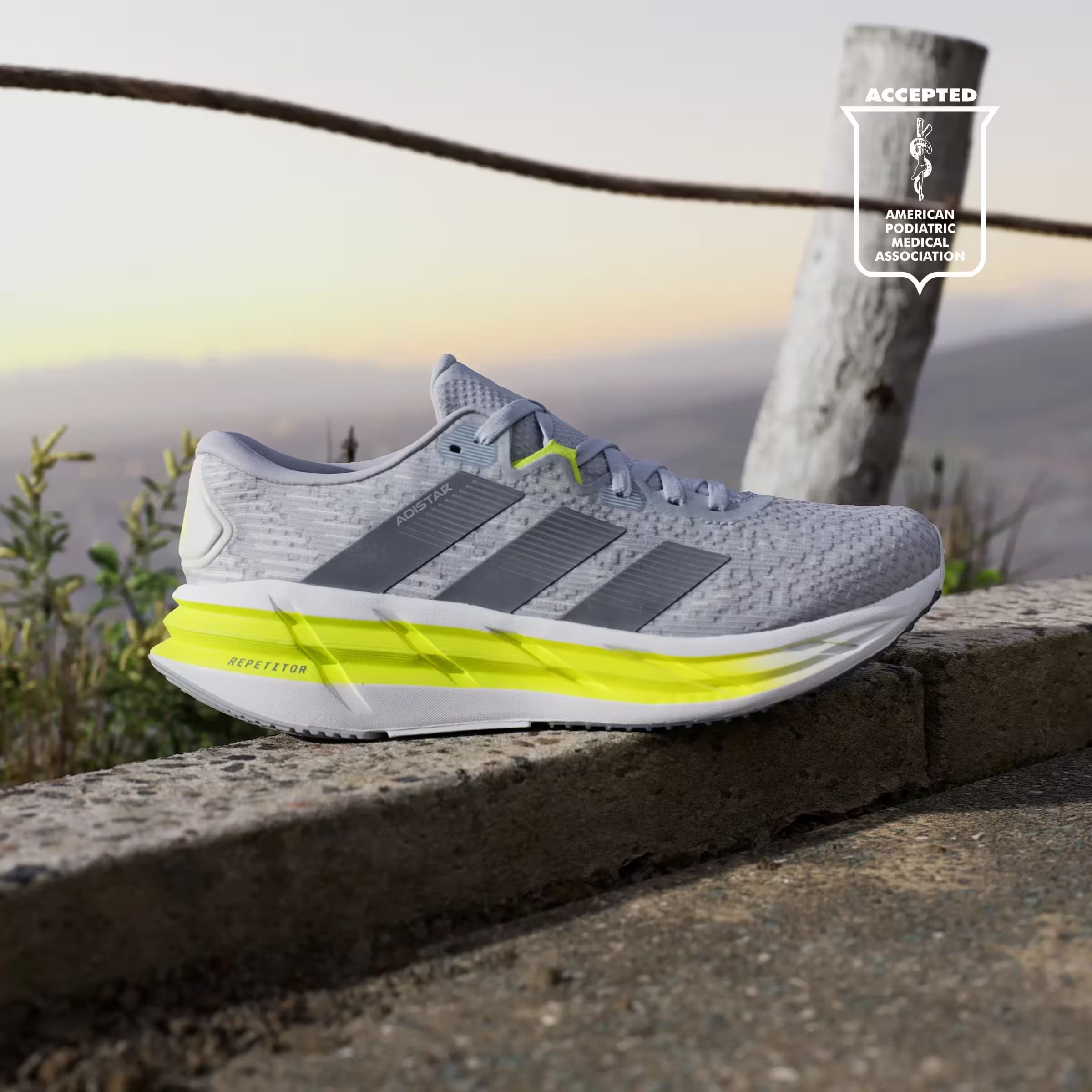adidas Adistar 4 Halo Silver Onix Solar Slime