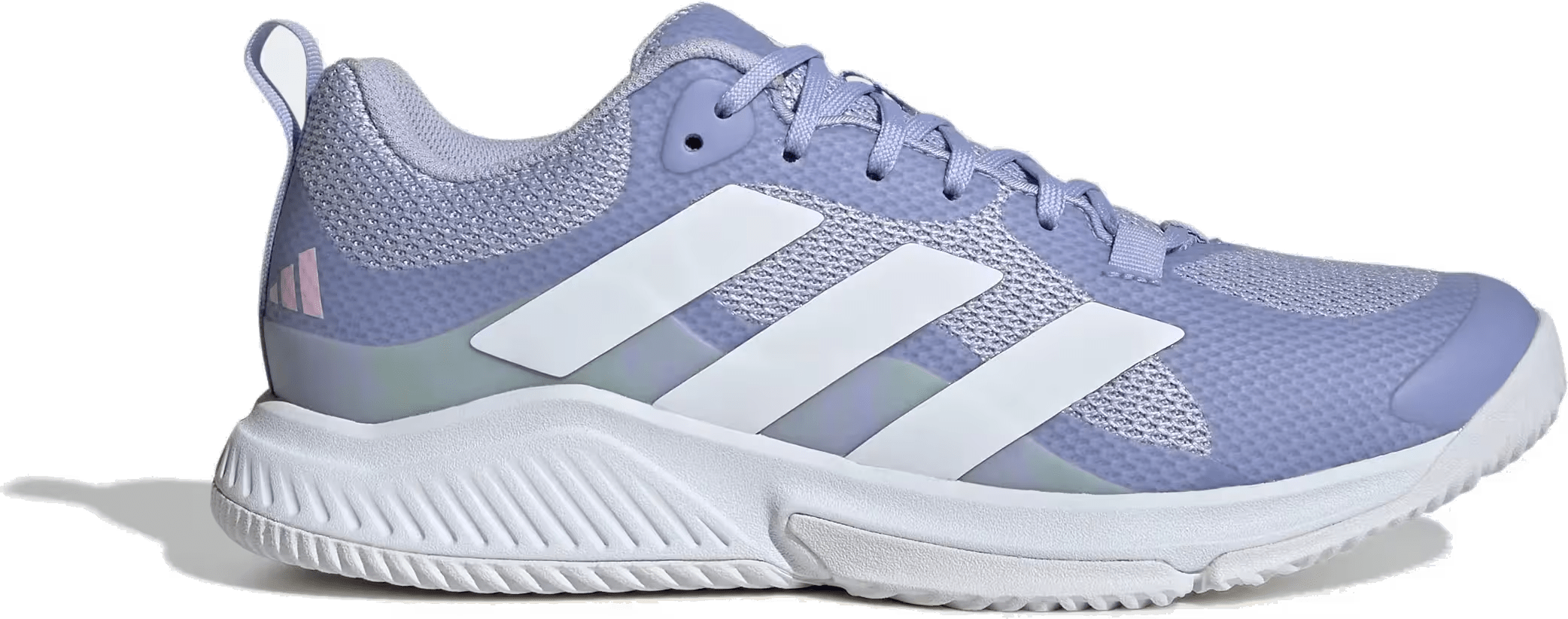 adidas Court Team Bounce 2.0 Violet Tone White Clear Pink (Women's)