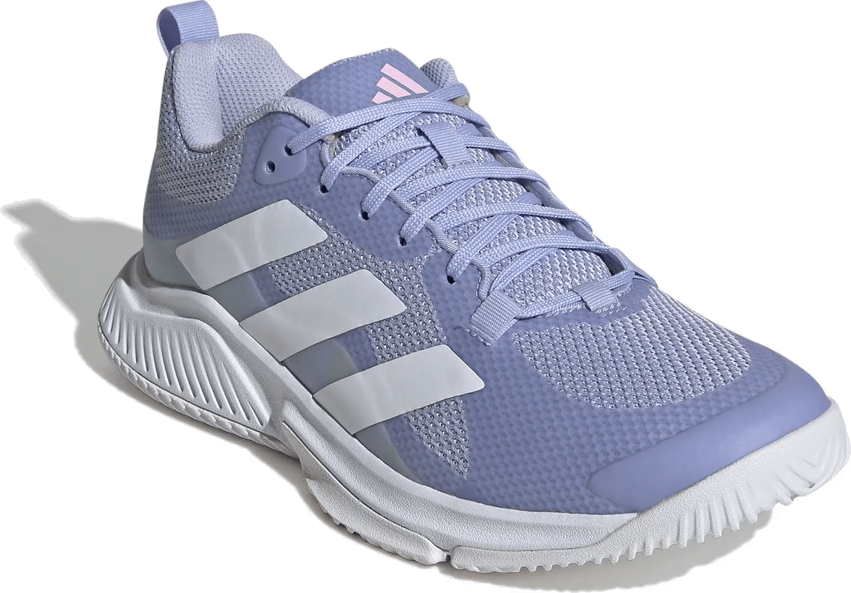 adidas Court Team Bounce 2.0 Violet Tone White Clear Pink (Women's)