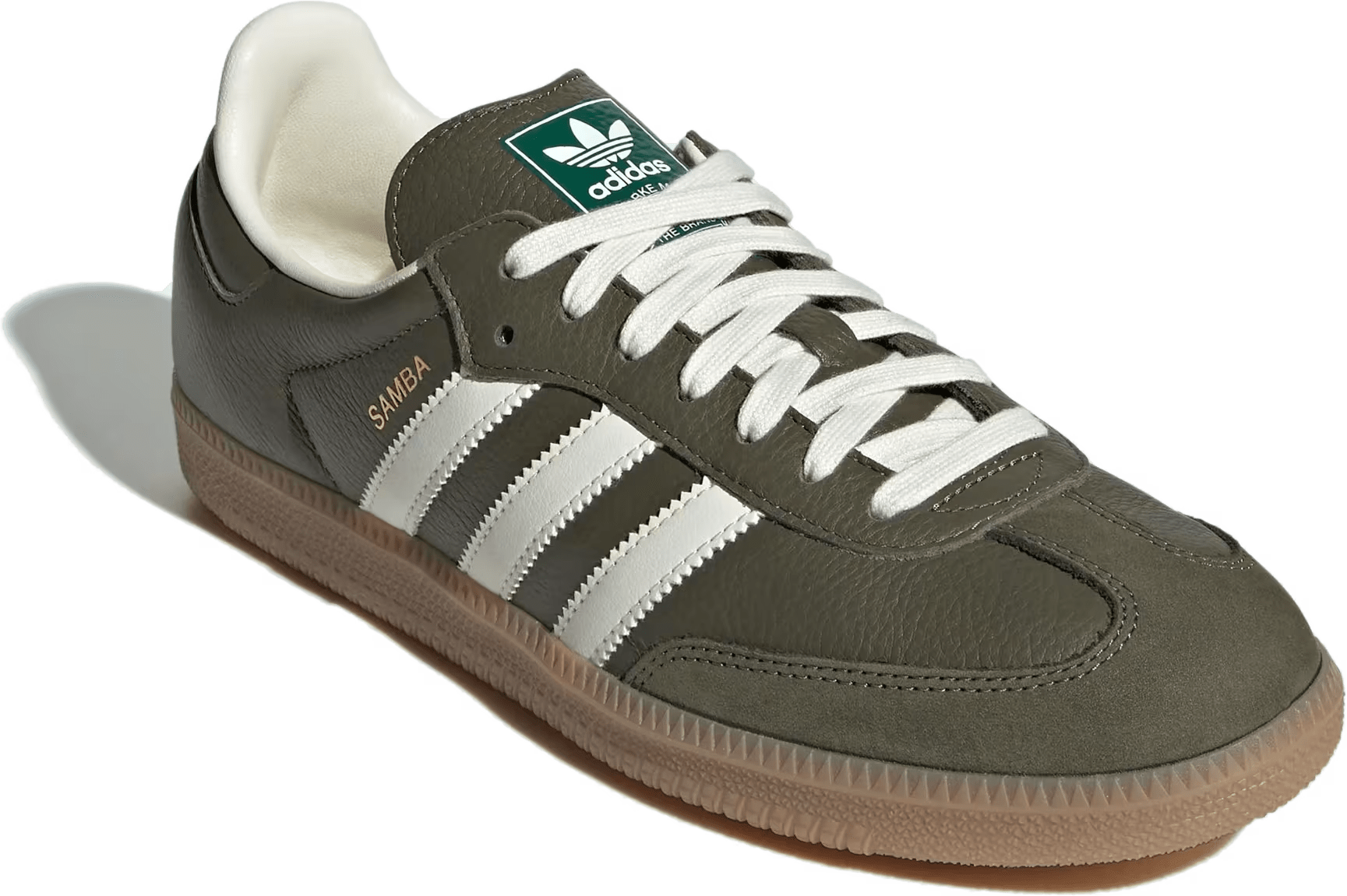 adidas Samba OG Medium Raw Khaki Gum