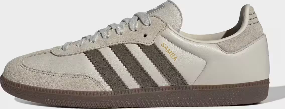 adidas Samba OG Aluminum Dark Khaki