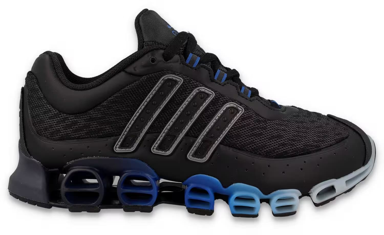 adidas Megaride Core Black Iron Metallic Royal Blue