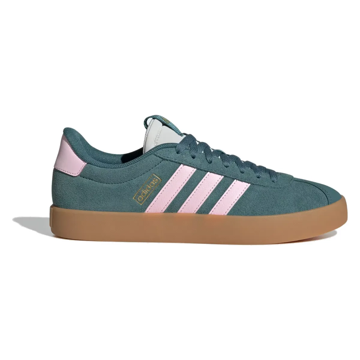 adidas VL Court 3.0 Preloved Teal Clear Pink Gold Metallic (Women's)