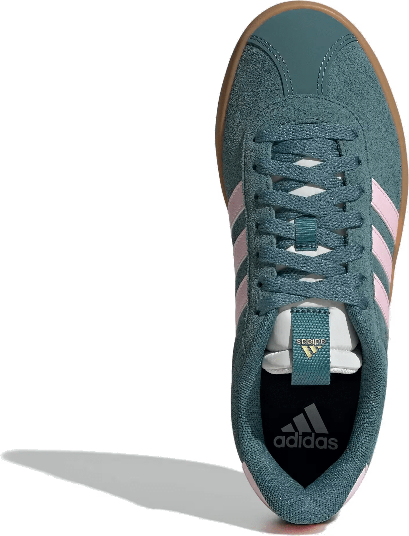 adidas VL Court 3.0 Preloved Teal Clear Pink Gold Metallic (Women's)