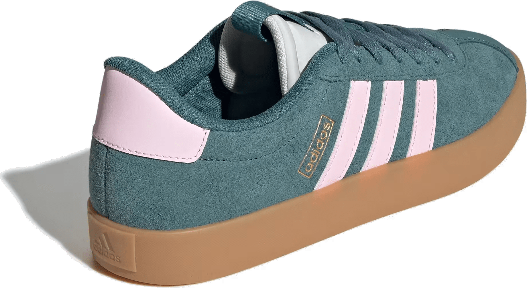 adidas VL Court 3.0 Preloved Teal Clear Pink Gold Metallic (Women's)