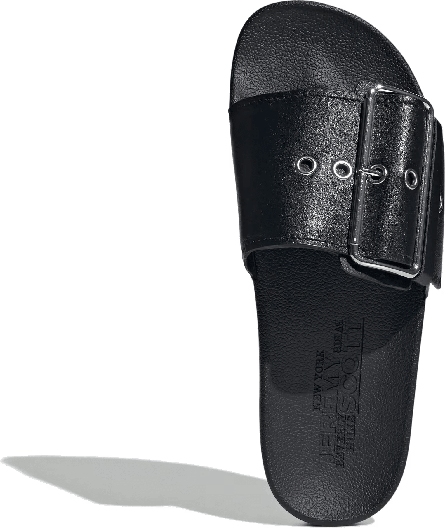 adidas Adilette Slides Jeremy Scott Black