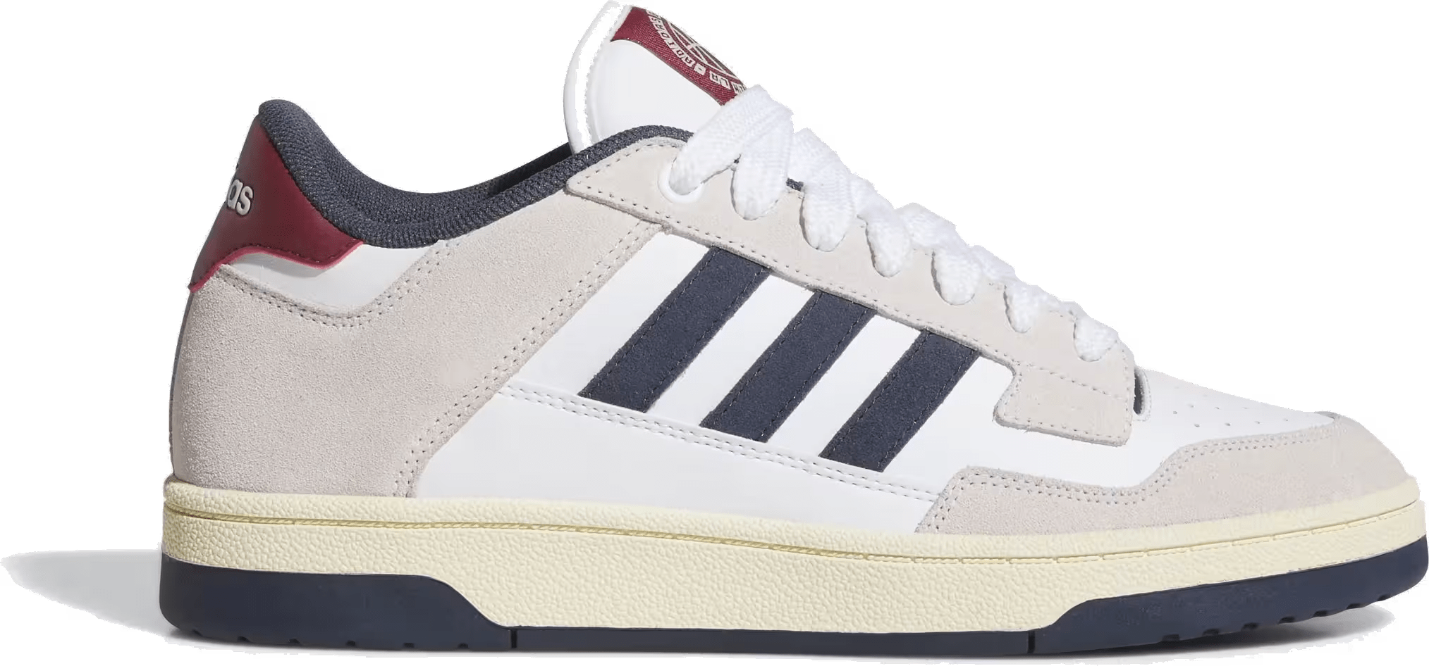 adidas Rapid Court Low Cloud White Shadow Navy Shadow Red