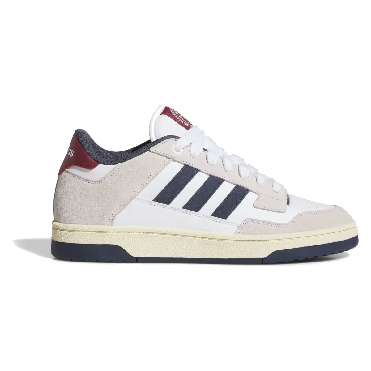 adidas Rapid Court Low Cloud White Shadow Navy Shadow Red