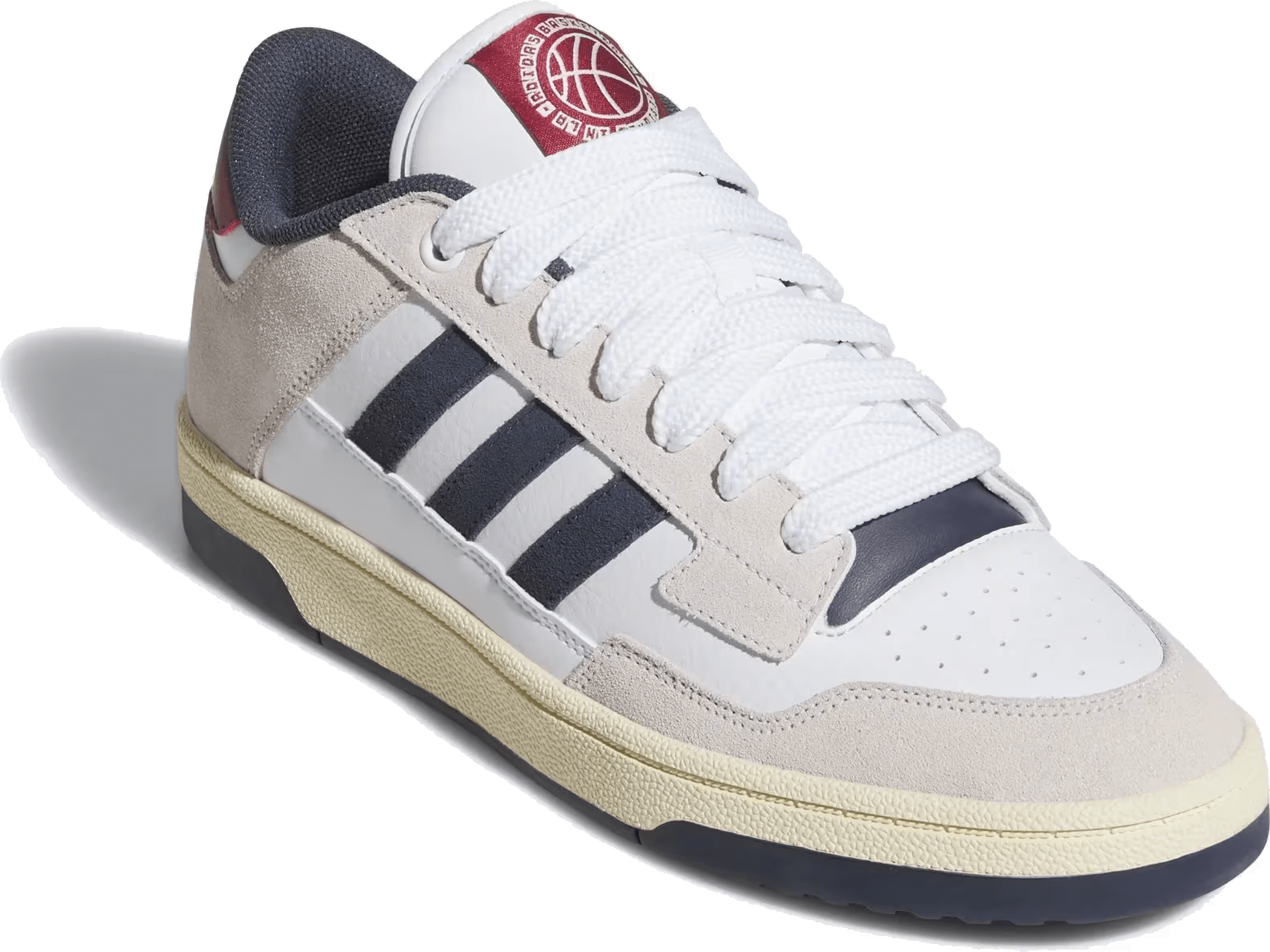 adidas Rapid Court Low Cloud White Shadow Navy Shadow Red