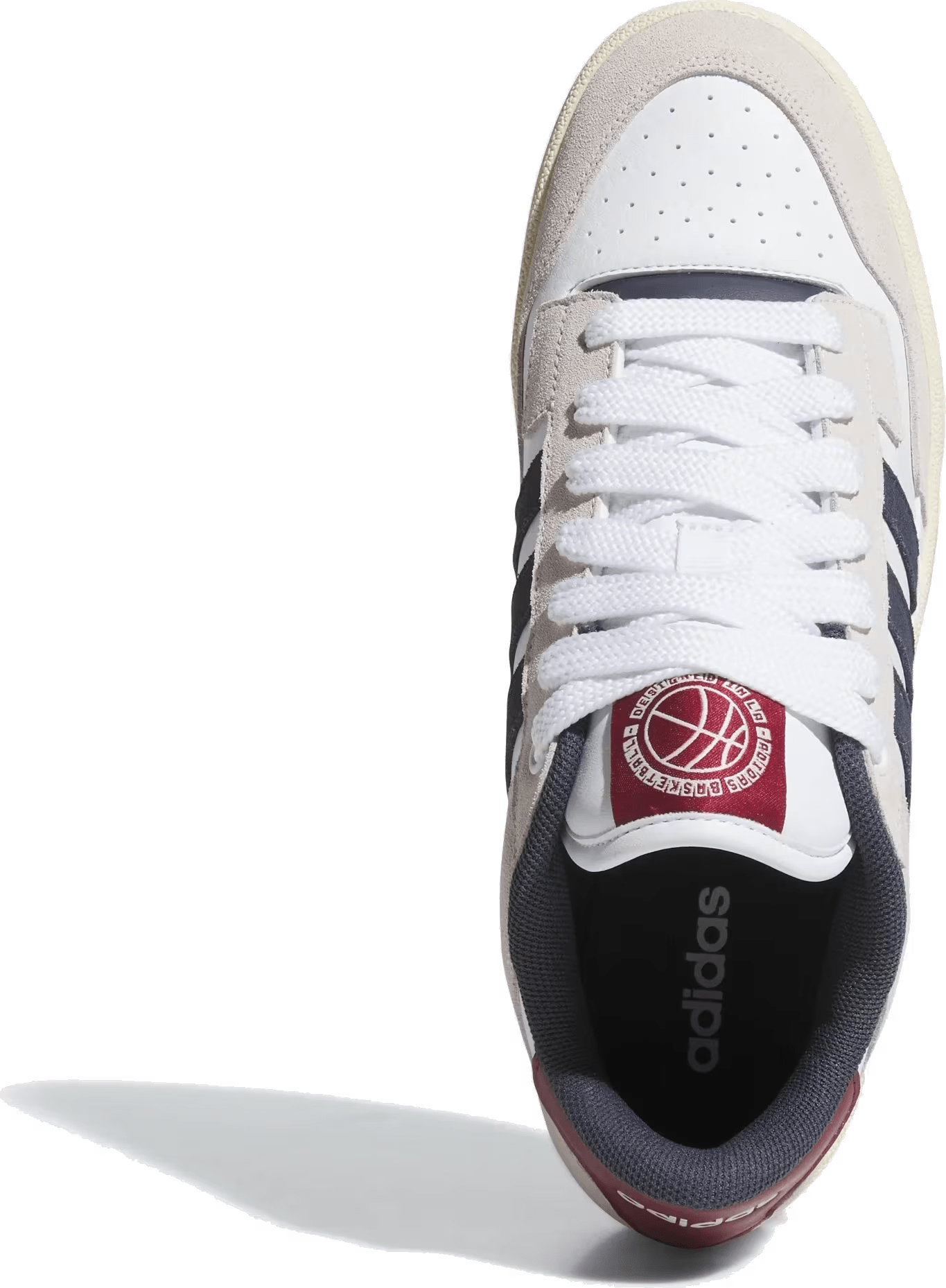 adidas Rapid Court Low Cloud White Shadow Navy Shadow Red