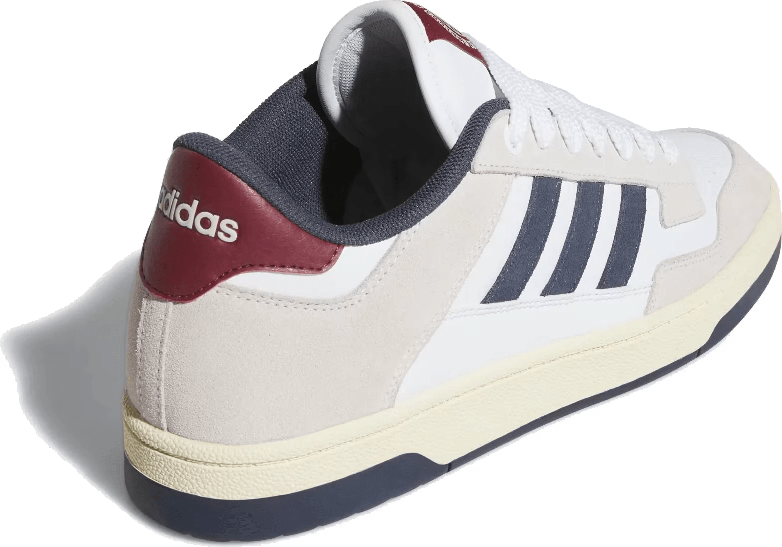 adidas Rapid Court Low Cloud White Shadow Navy Shadow Red