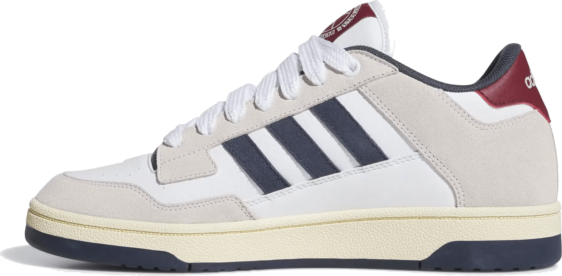 adidas Rapid Court Low Cloud White Shadow Navy Shadow Red