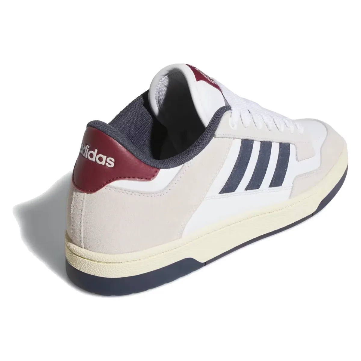 adidas Rapid Court Low Cloud White Shadow Navy Shadow Red