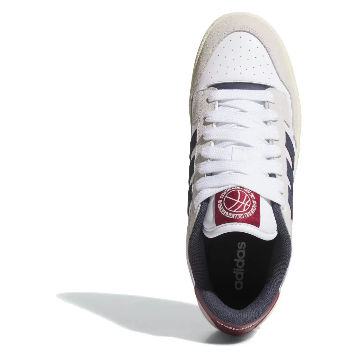 adidas Rapid Court Low Cloud White Shadow Navy Shadow Red