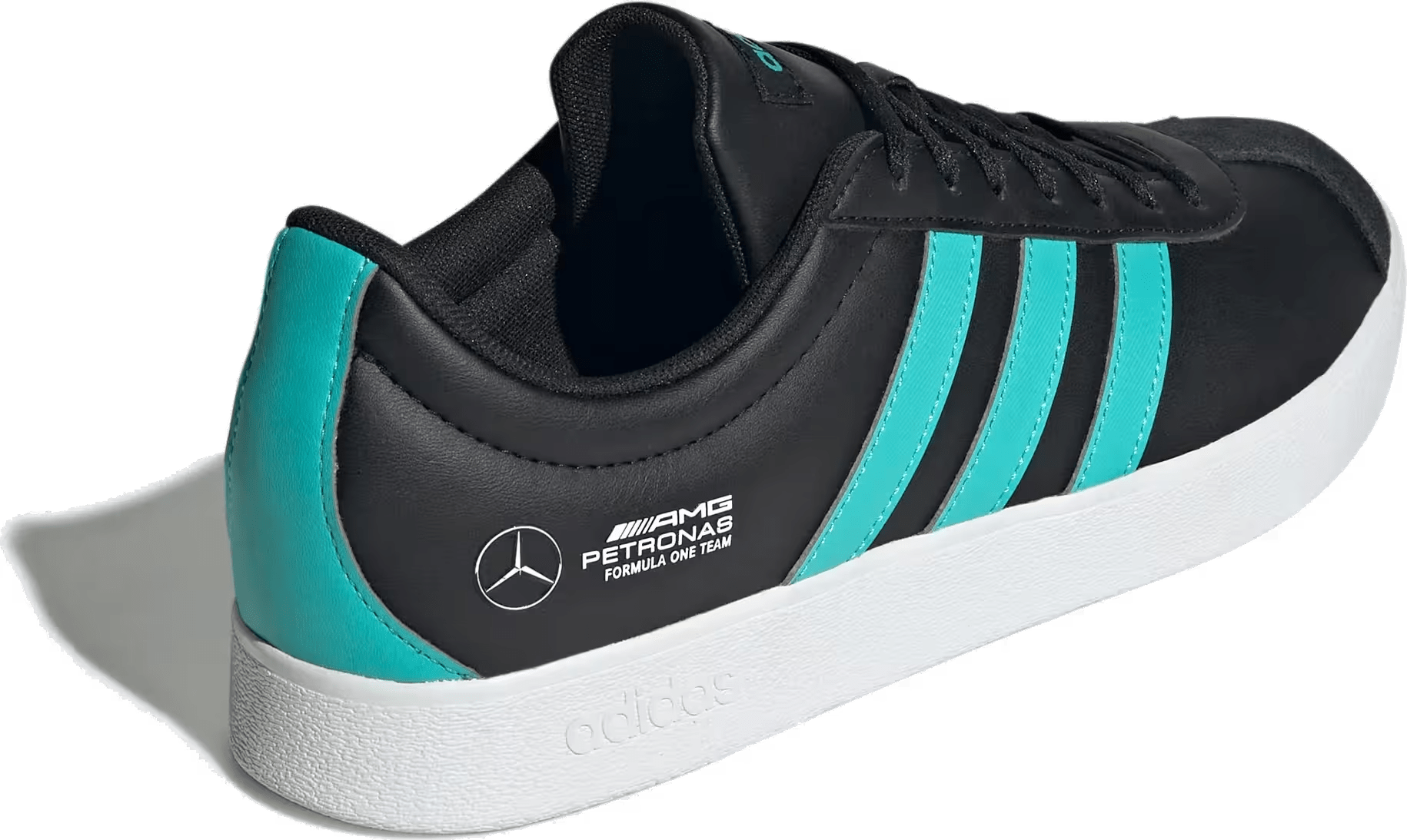Mercedes AMG Petronas F1 Team x Adidas VL Court "Black"