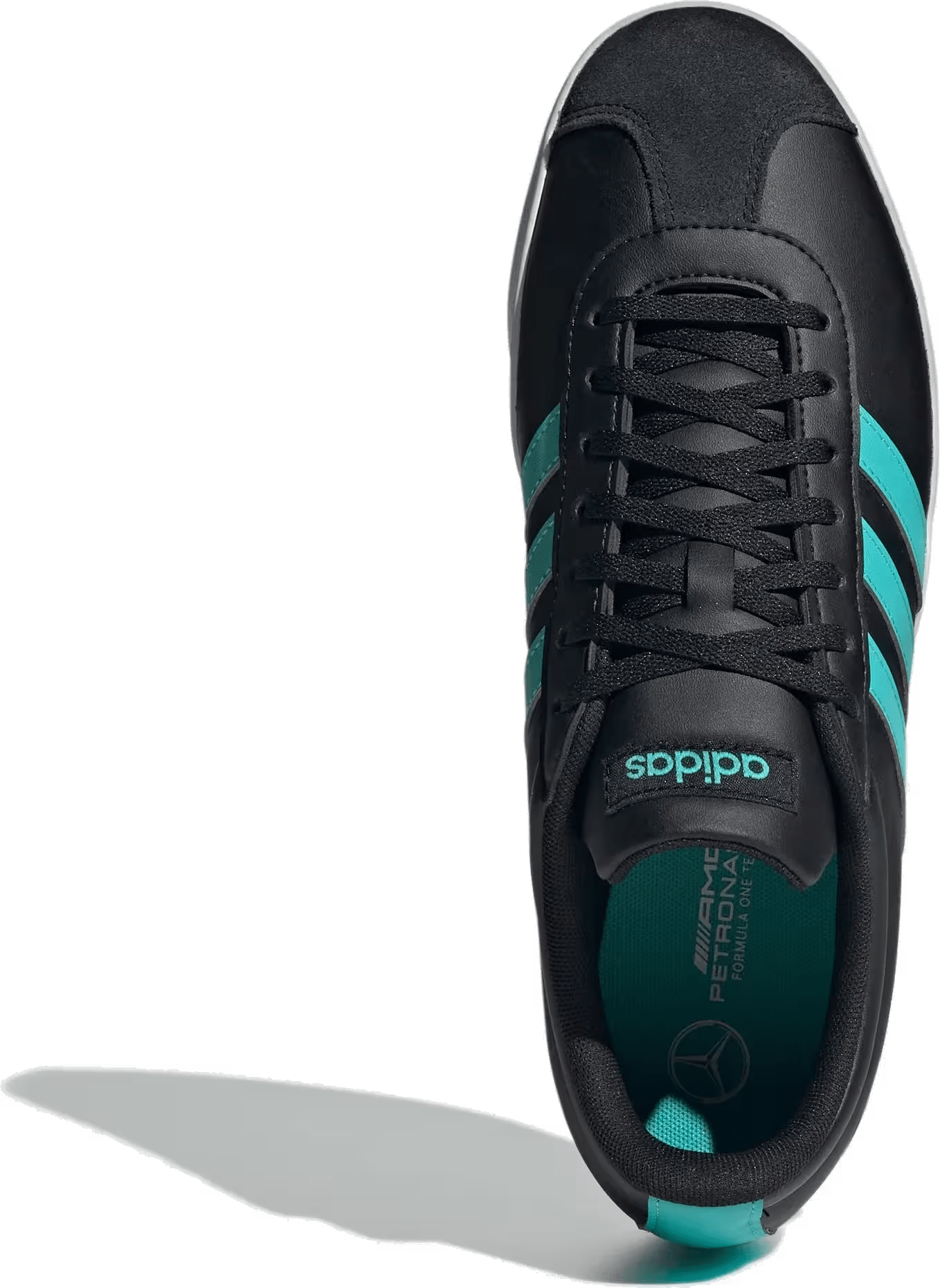 Mercedes AMG Petronas F1 Team x Adidas VL Court "Black"