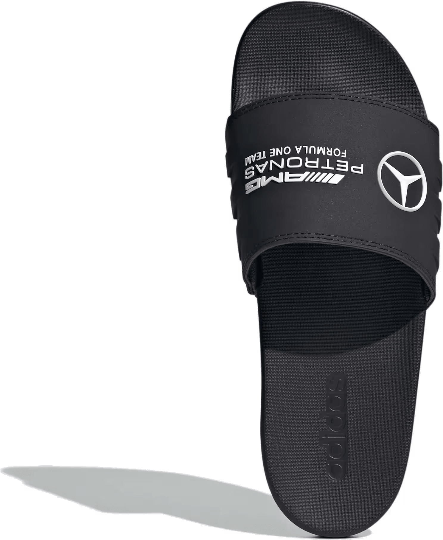 Mercedes AMG Petronas F1 Team x Adidas Adilette Slippers "Black"