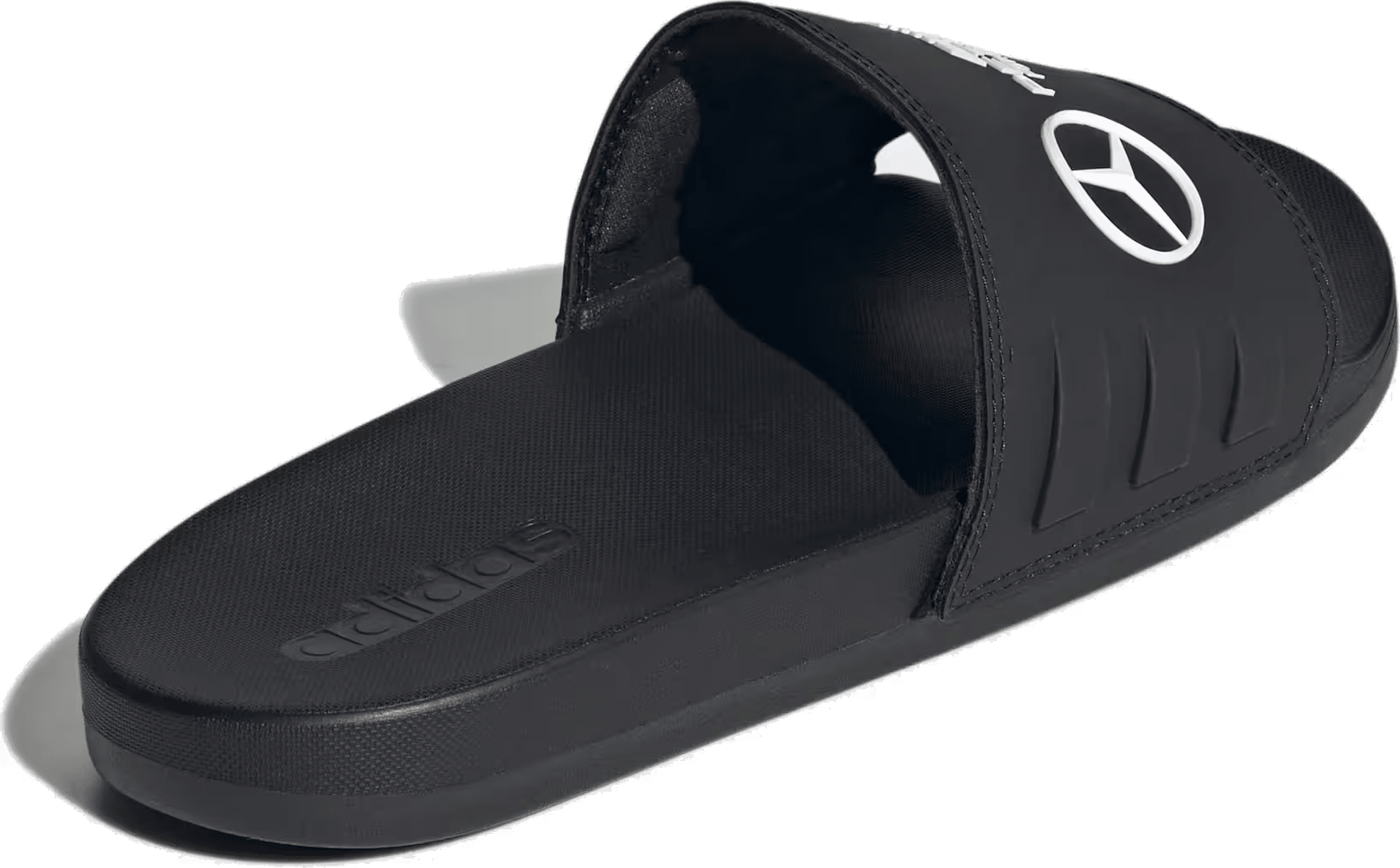 Mercedes AMG Petronas F1 Team x Adidas Adilette Slippers "Black"